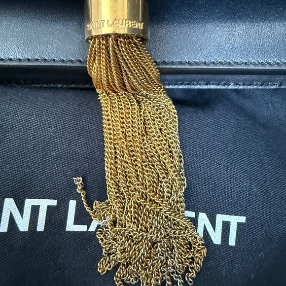 YSL Kate Tassel Wallet on a Chain - Black Calfskin - Picture 3 of 10